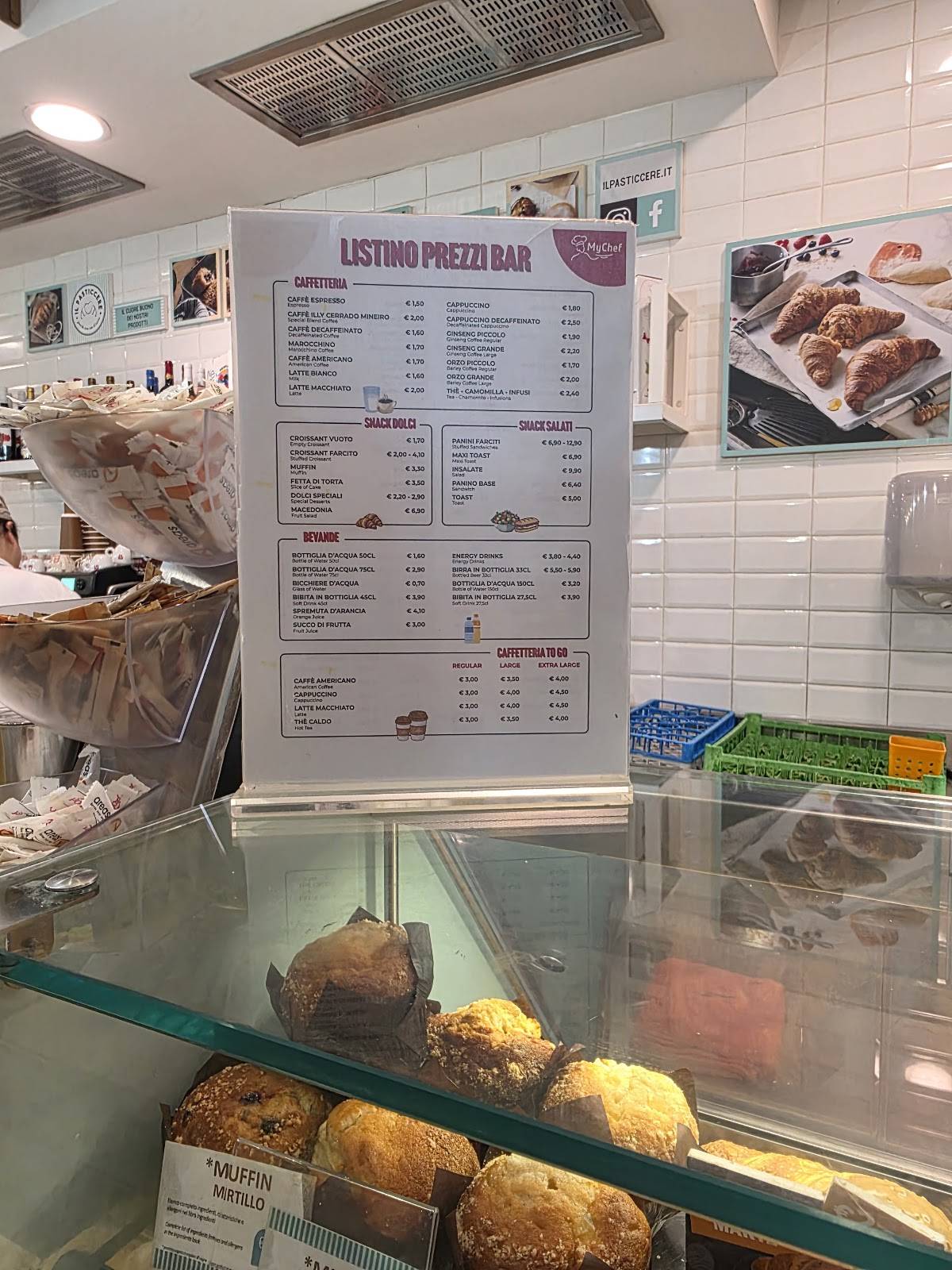 MyChef Salaria East меню