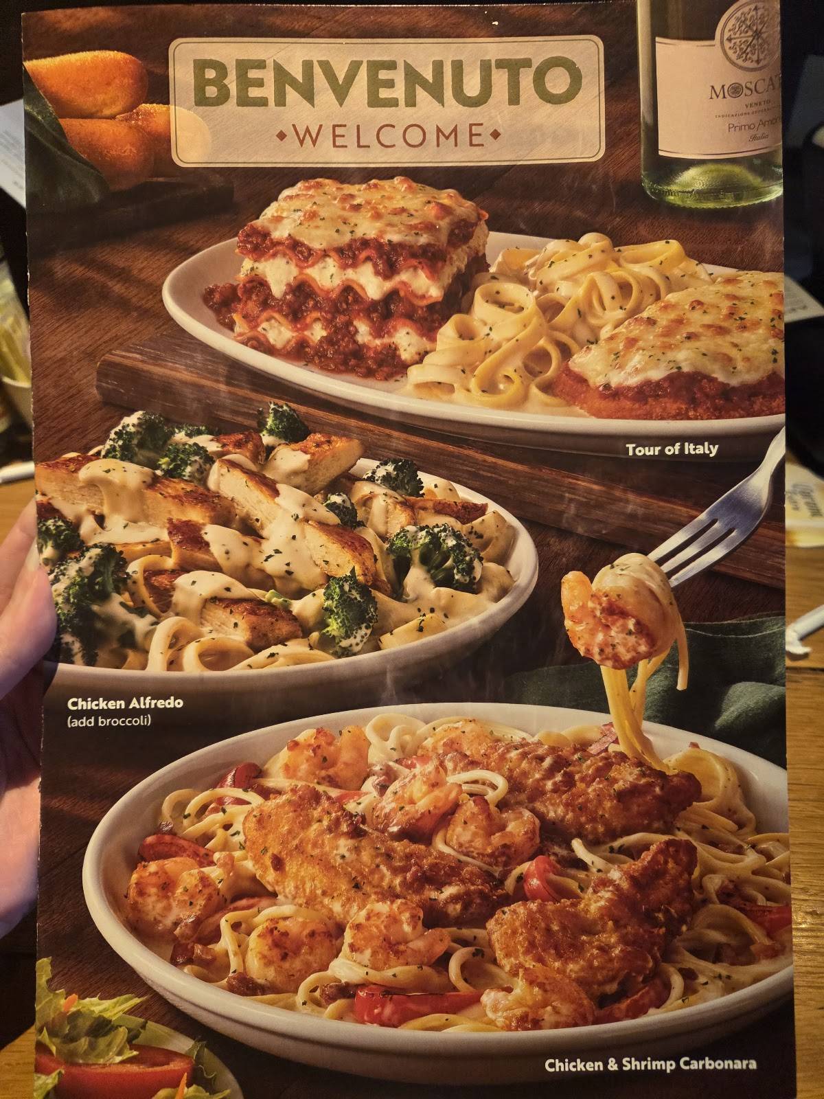Olive Garden Italian Restaurant меню