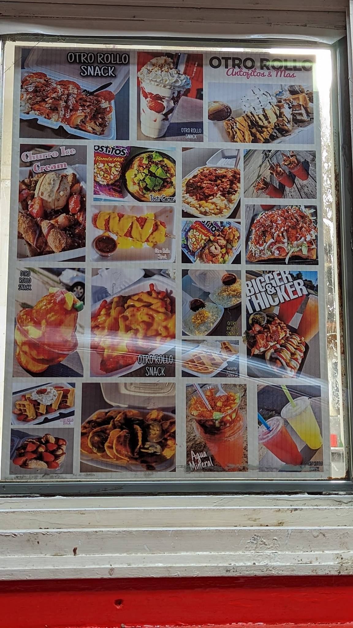 Otro Rollo Snack меню