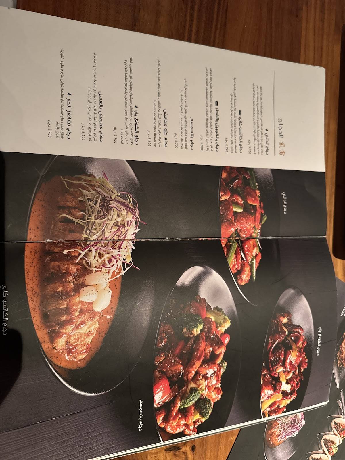 P.F. Chang's меню