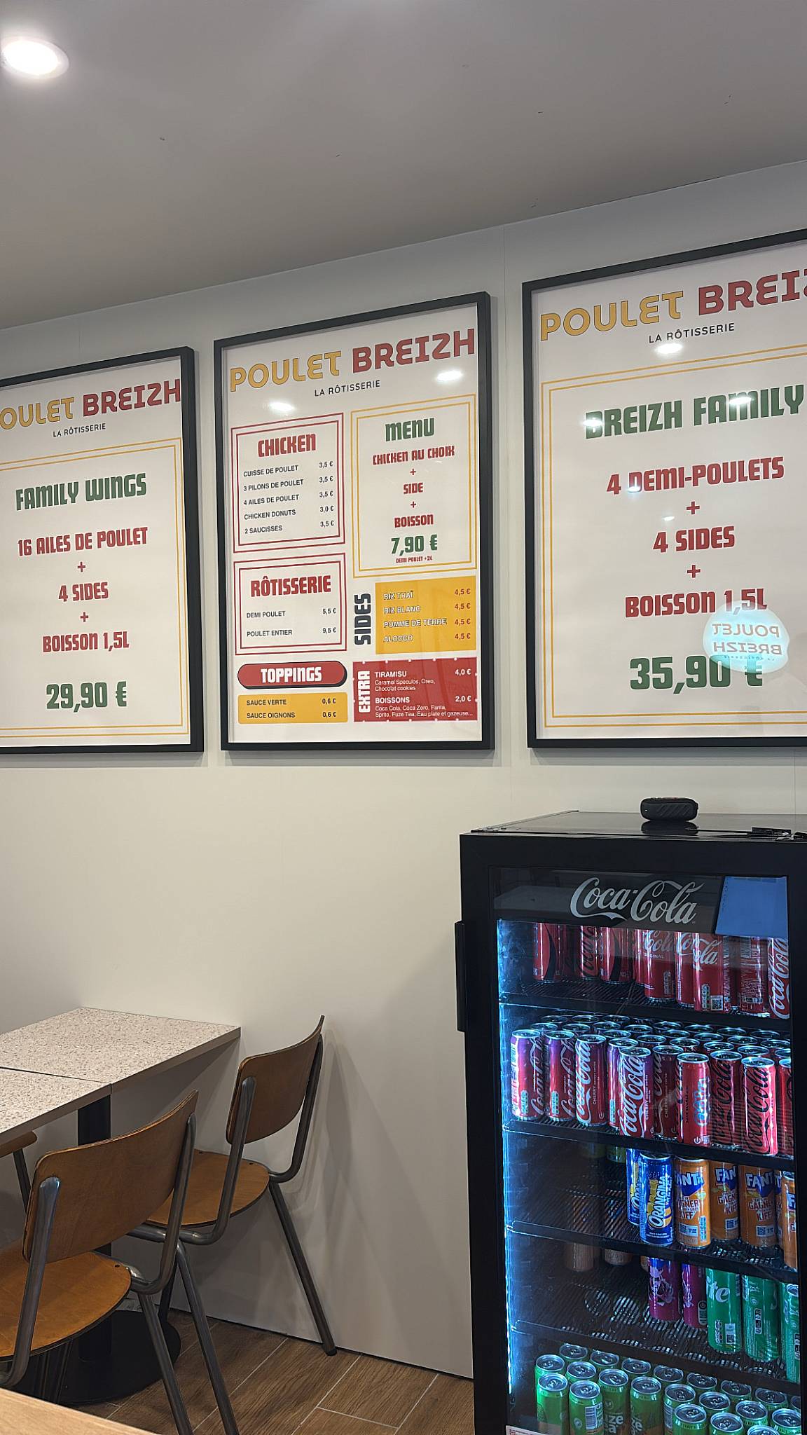 POULET BREIZH RÉPUBLIQUE меню