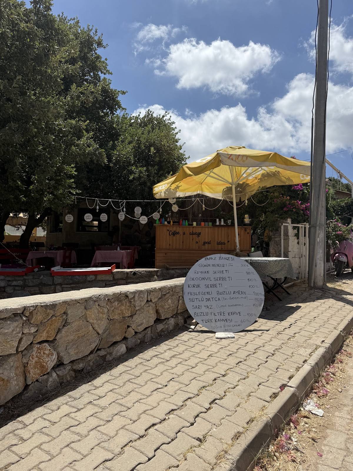 Papaz bahçesi kafe restaurant меню