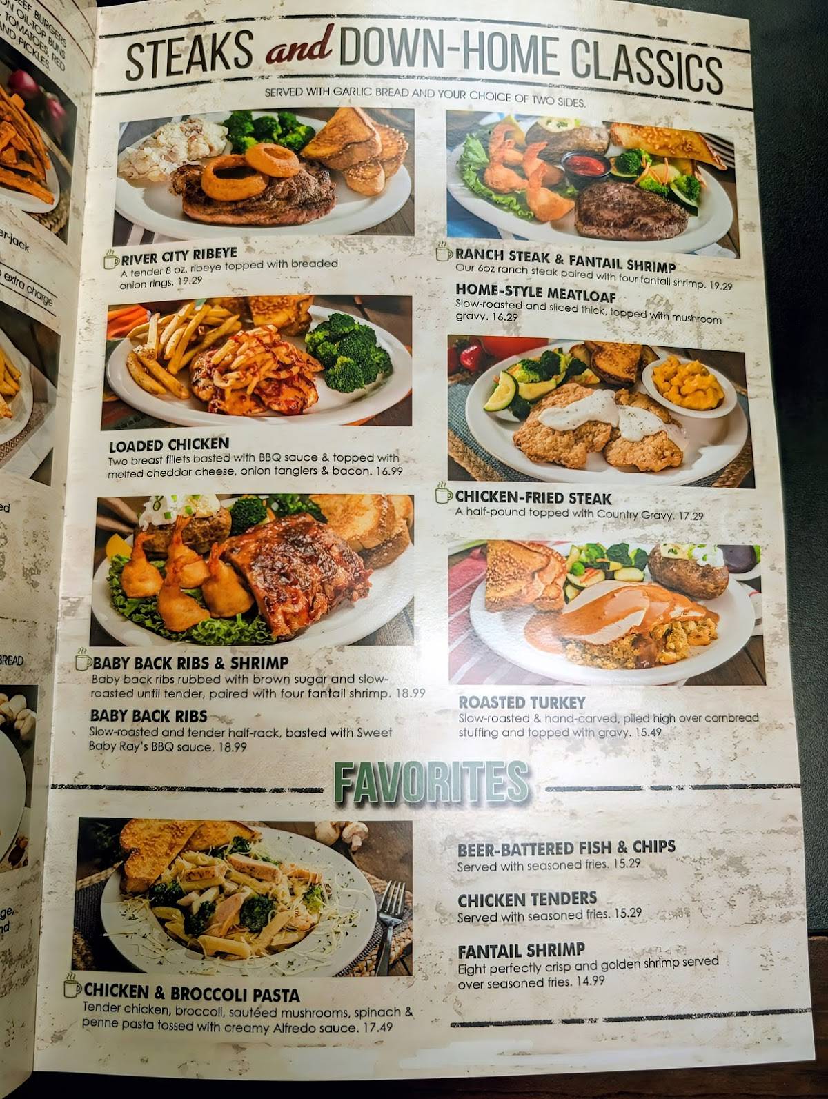 Perko's Cafe меню