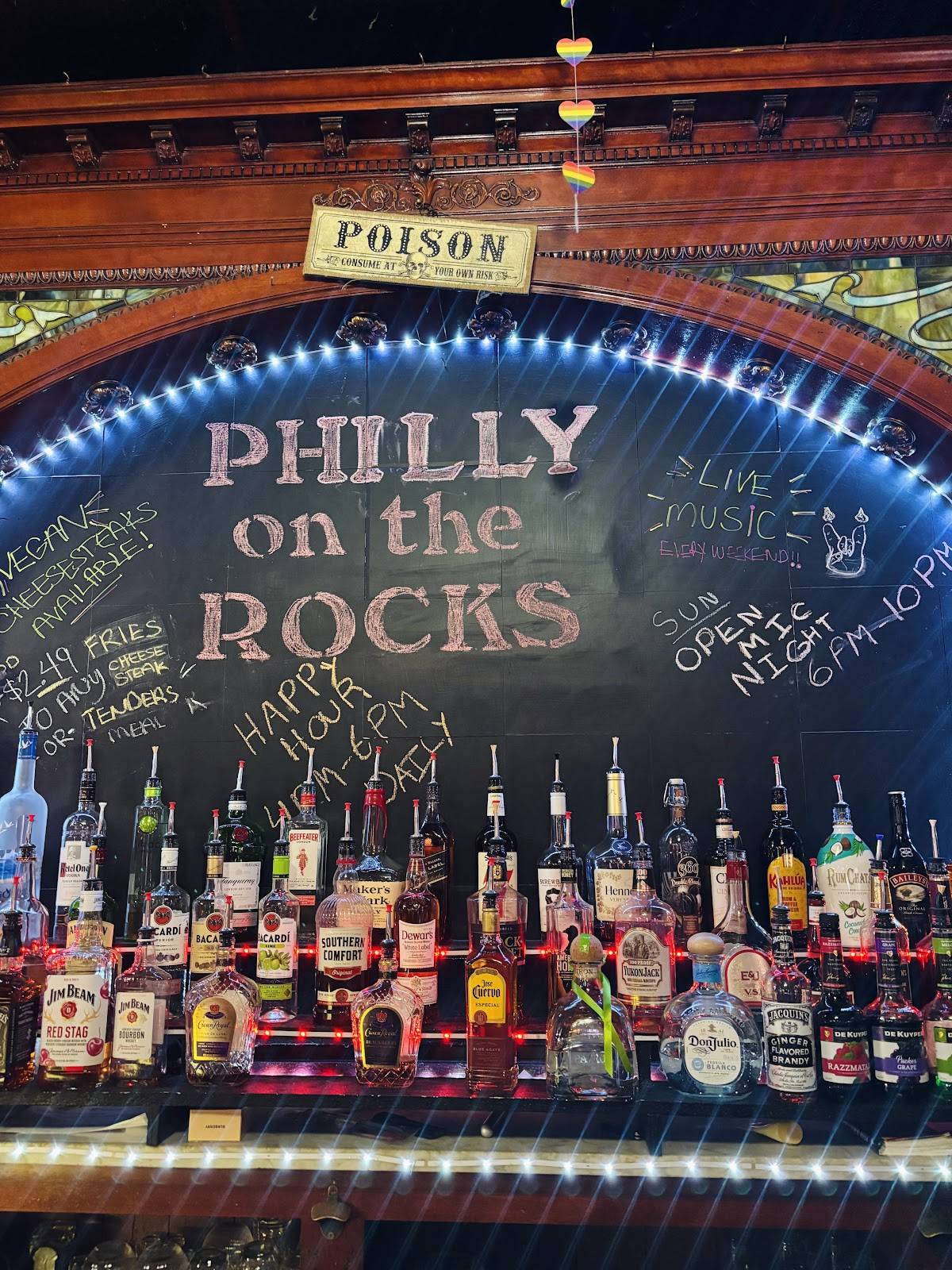 Philly on the Rocks меню