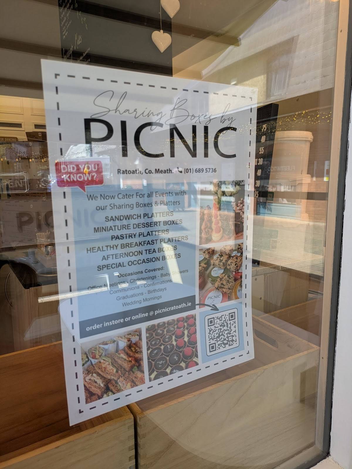 Picnic Ratoath - PICNIC меню