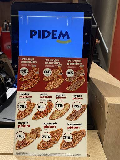 Pidem меню