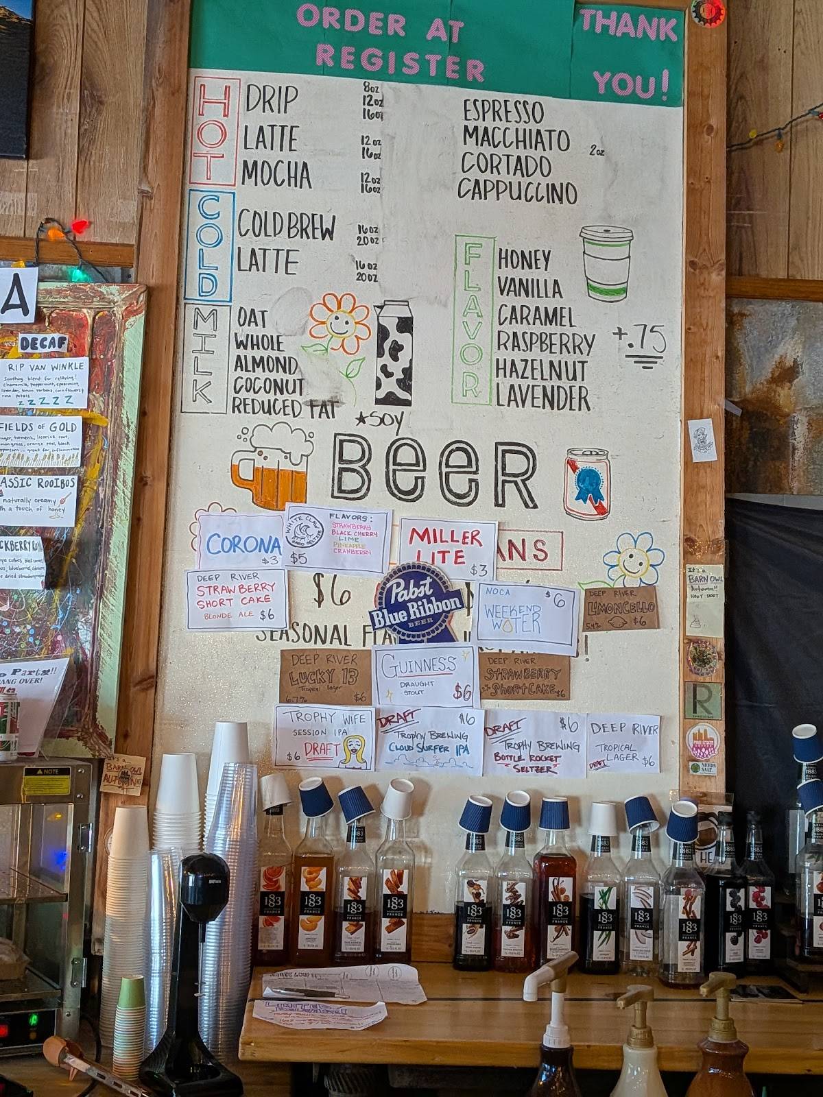 Pine State Coffee меню