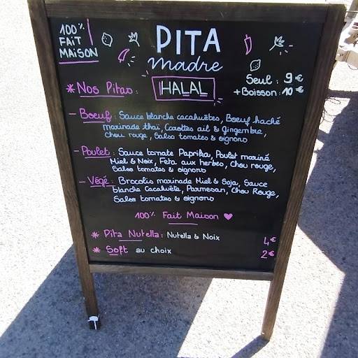 Pita Madre меню