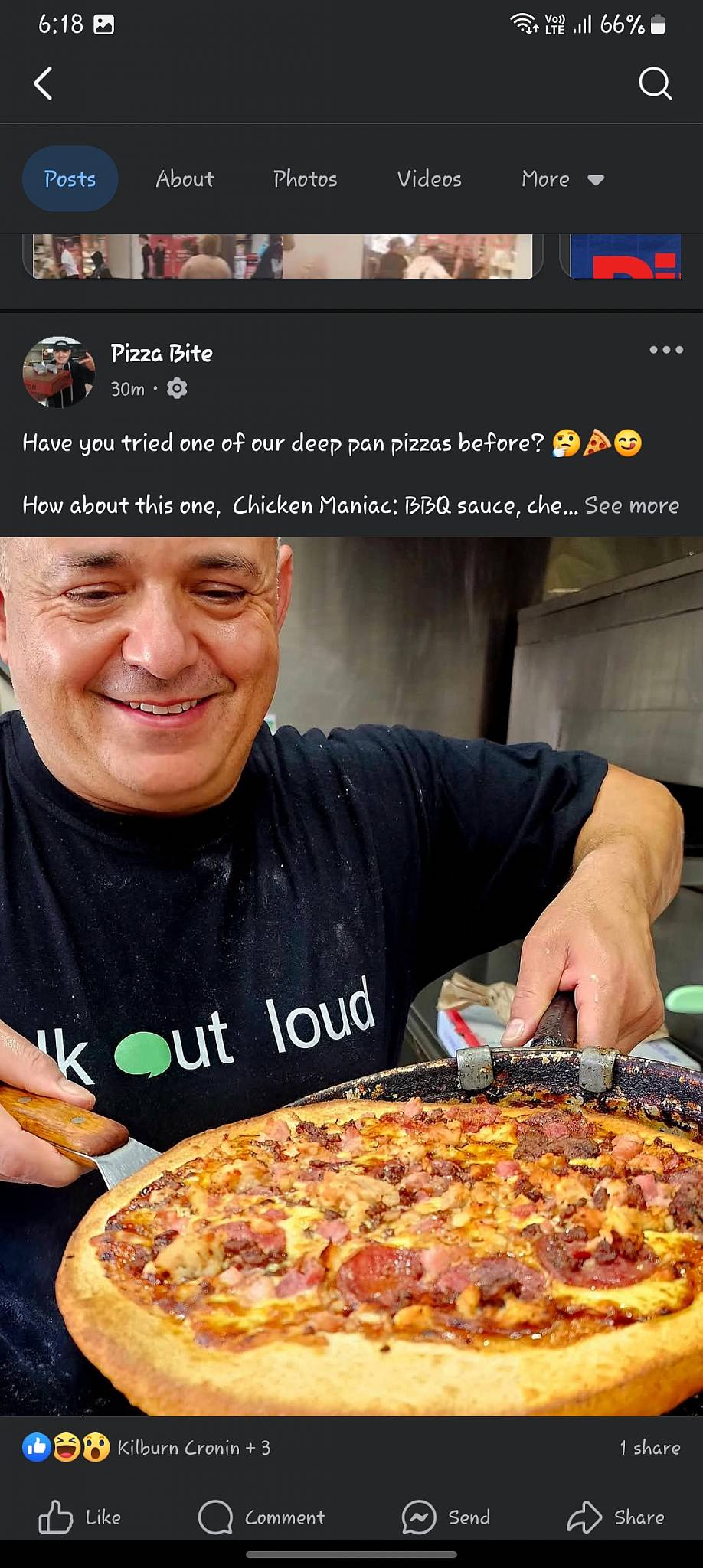 Pizza Bite меню