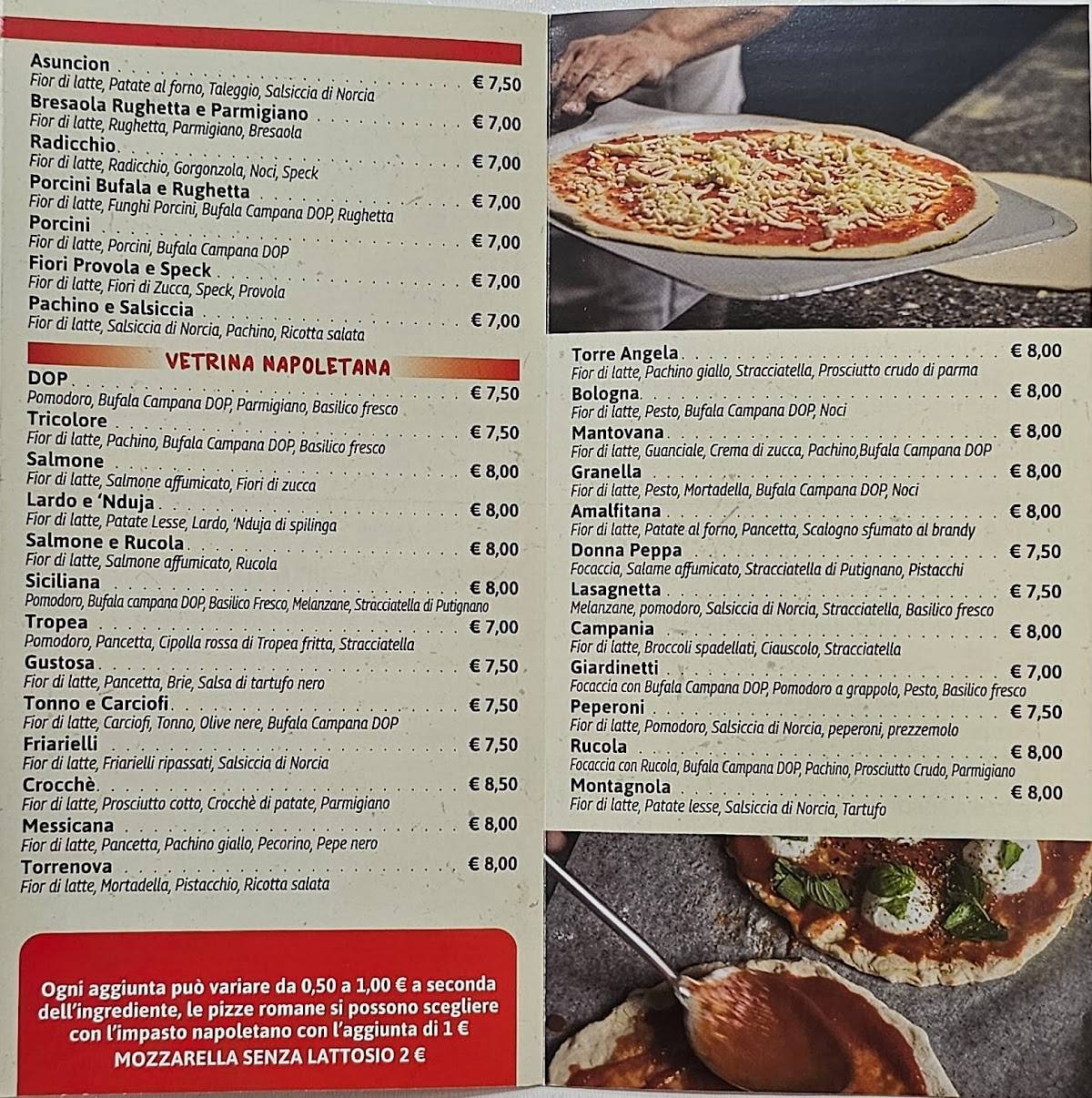Pizza DJ ! Nuova Gestione ! Pizzeria napoletana e romana. меню