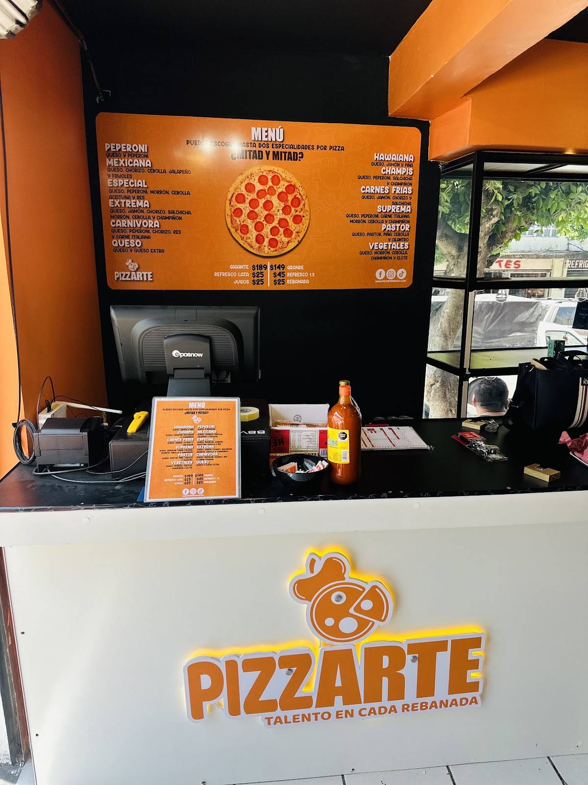 Pizzarte меню