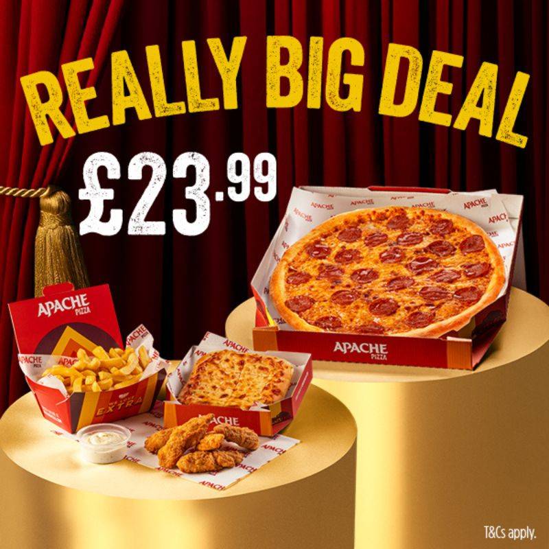 Apache Pizza Strabane меню
