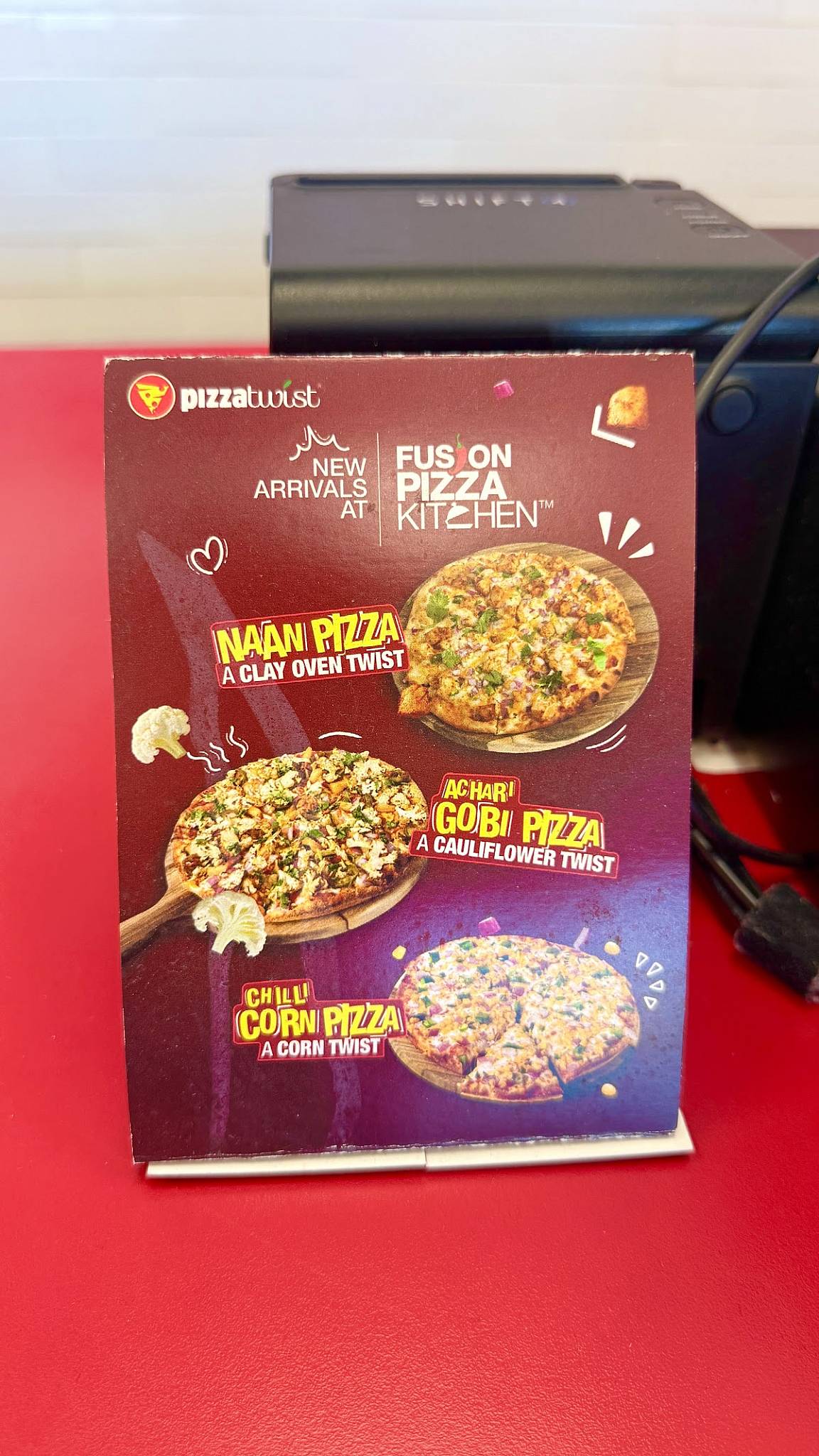 Pizza Twist меню