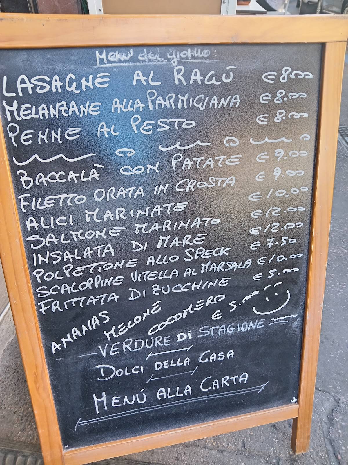 Pizzeria da Simone Ruga меню