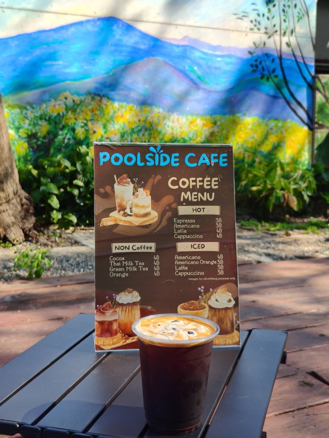 Poolside Coffee меню
