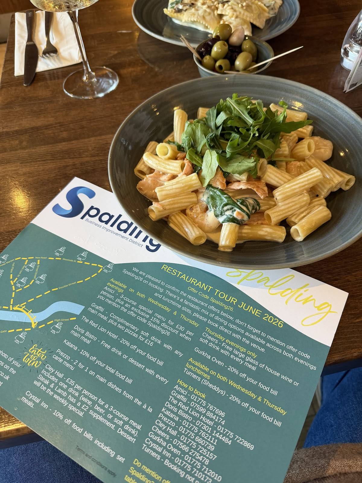 Prezzo Italian Restaurant Spalding меню