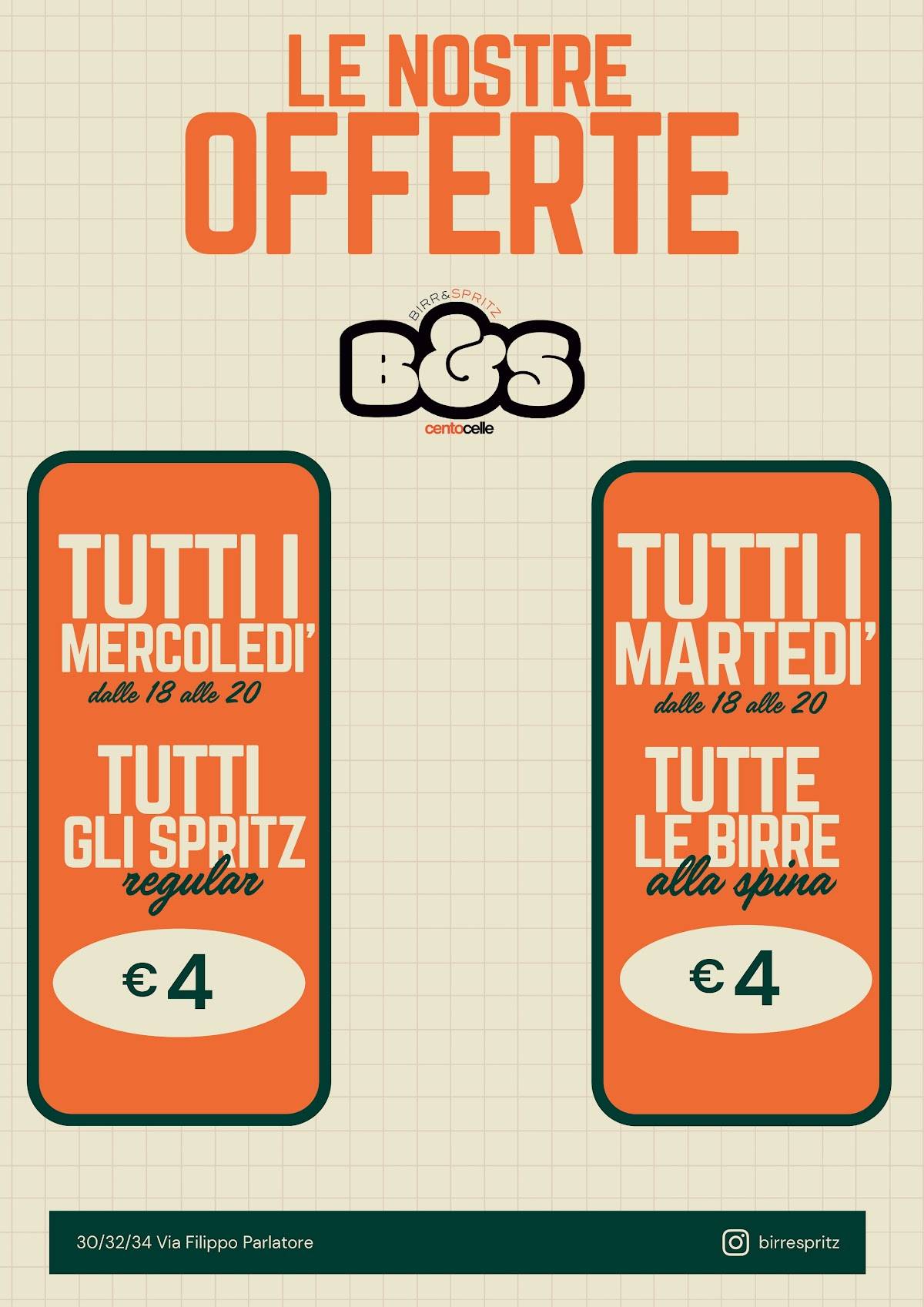 BirrEspritz - Aperitivo Apericena Roma Centocelle меню