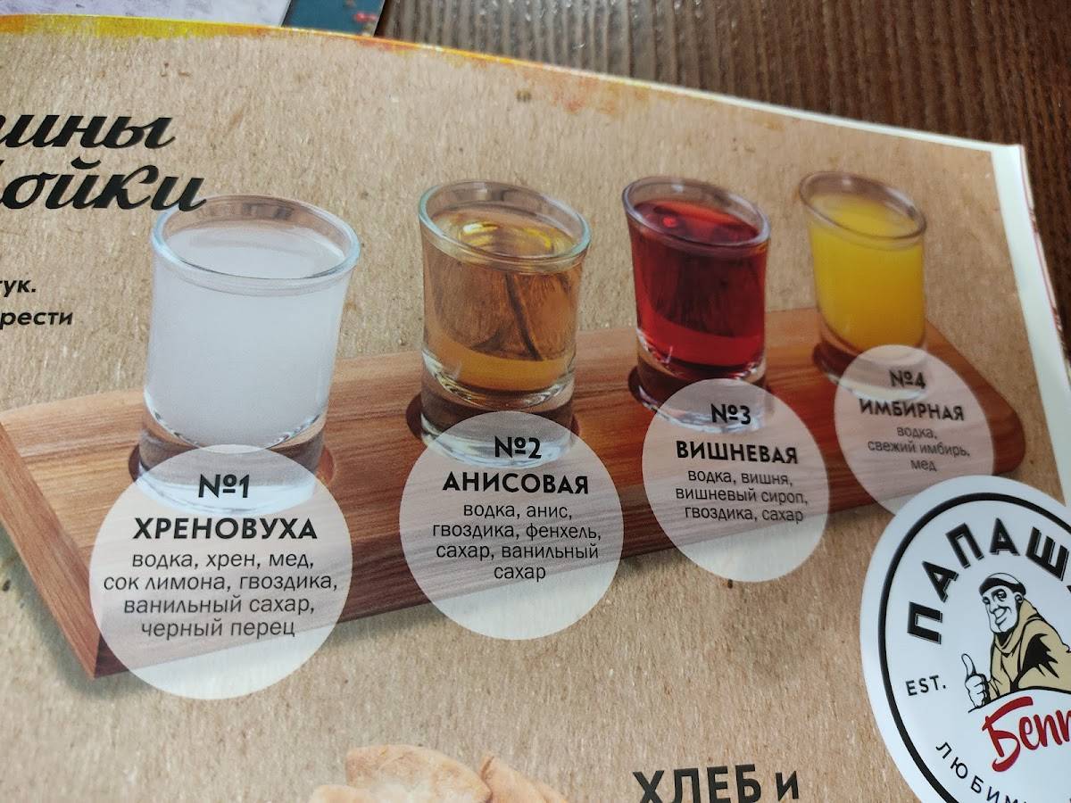Папаша Беппе меню