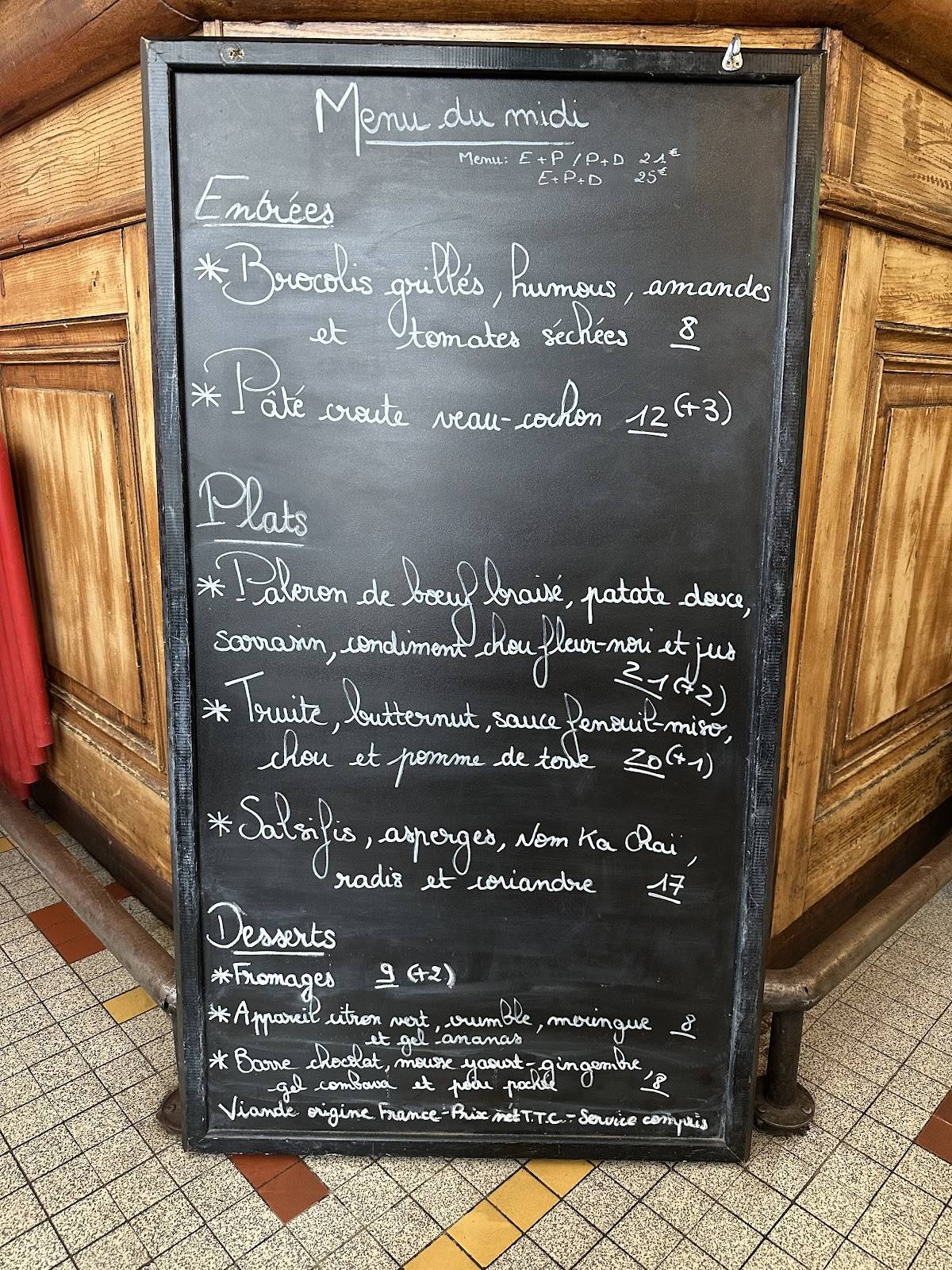 RASCAL Restaurant Lyon меню