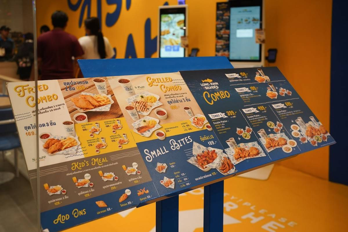 Long John Silver's Future Park Rangsit меню