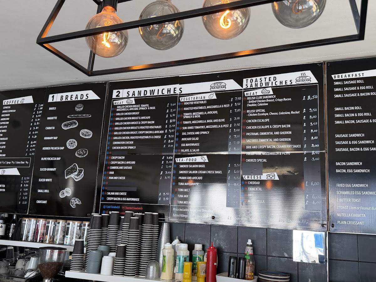 Relish - The Sandwich Bar меню