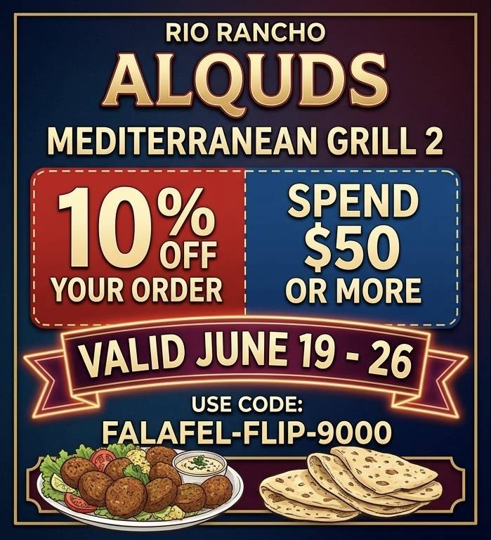 Alquds Mediterranean Grill 2 меню