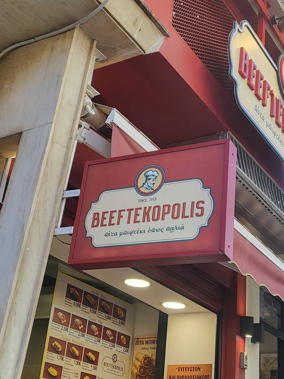 Beeftekopolis меню