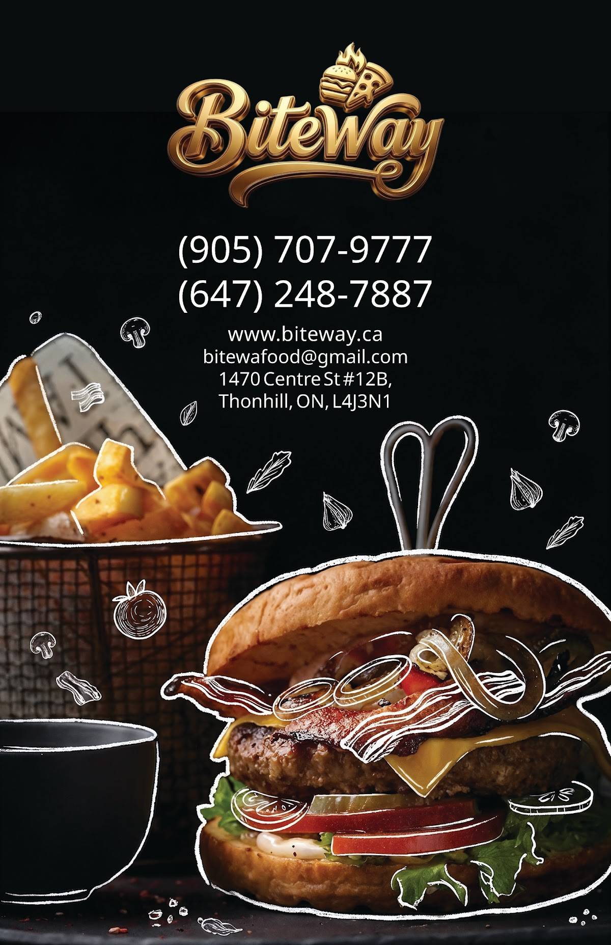 Biteway Restaurant меню