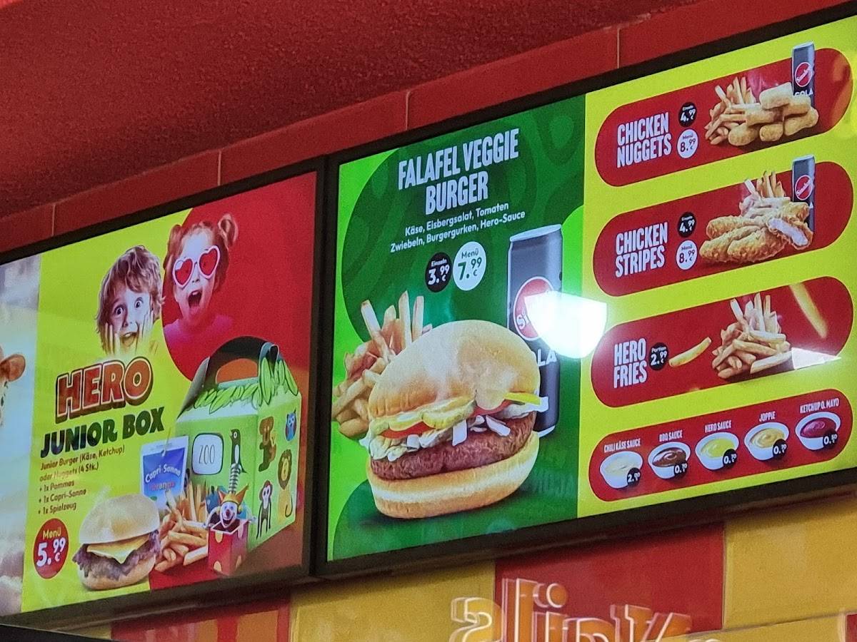 Burgerheld меню