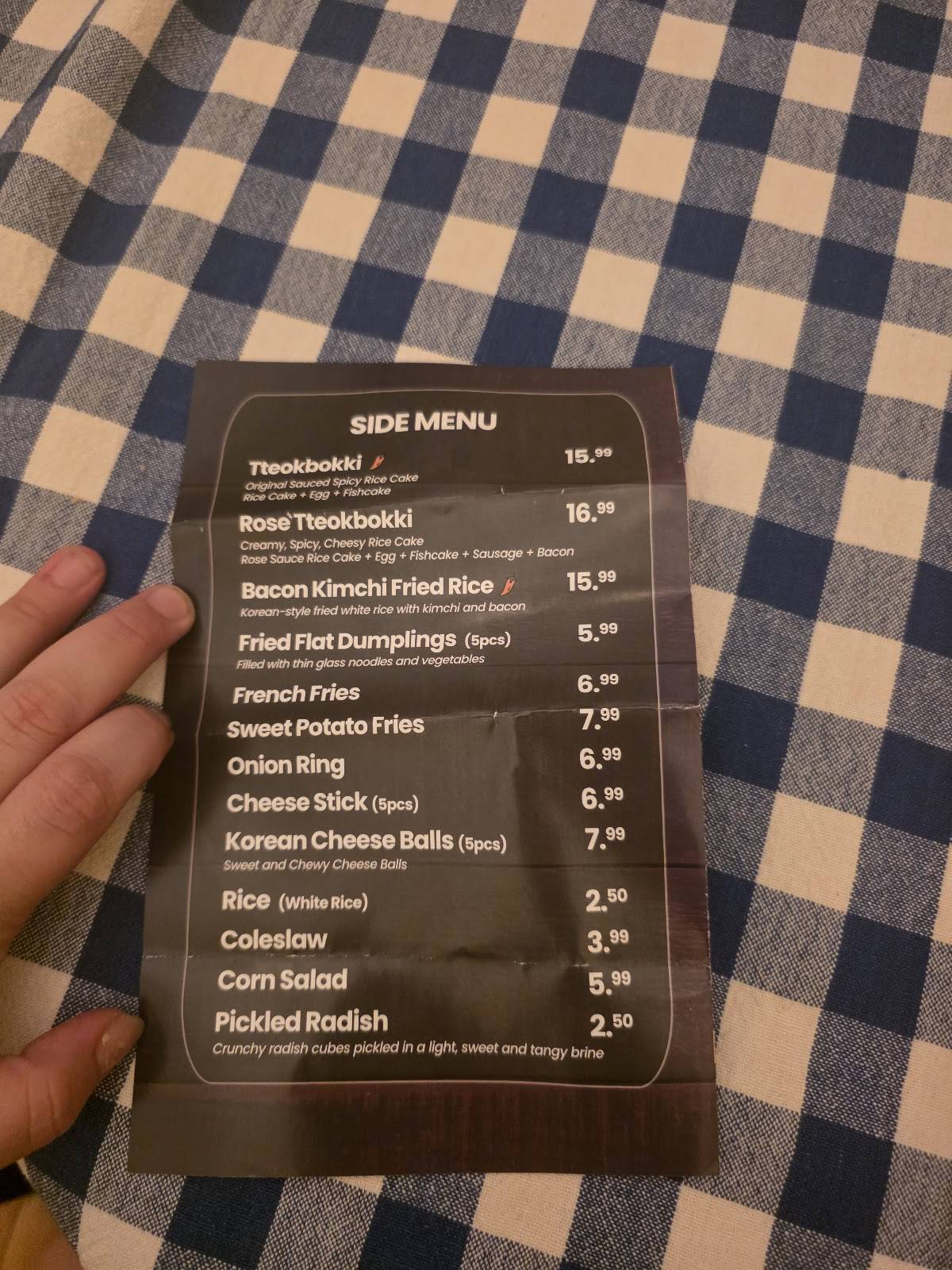 Chicken Time меню