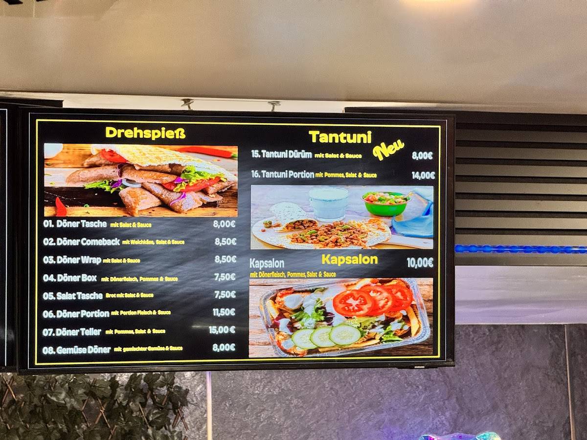 Comeback Snack Bar меню