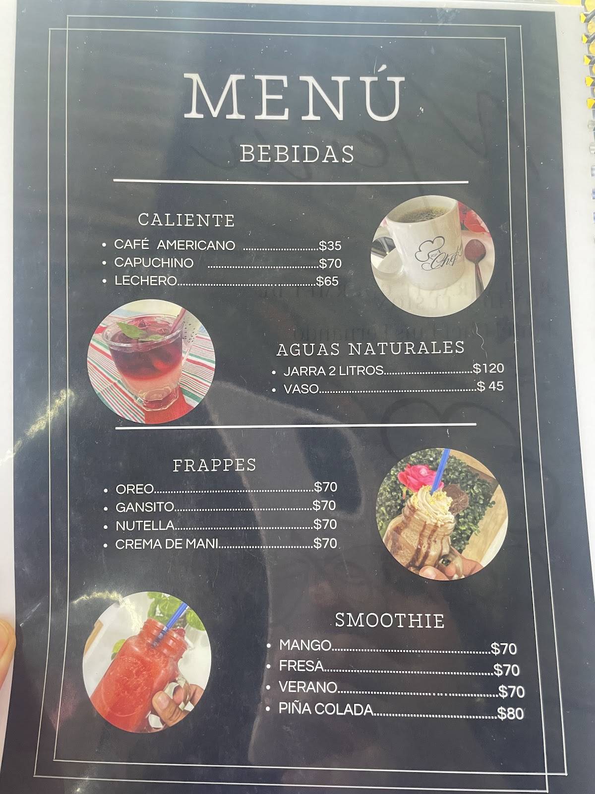 El Chef Mérida меню
