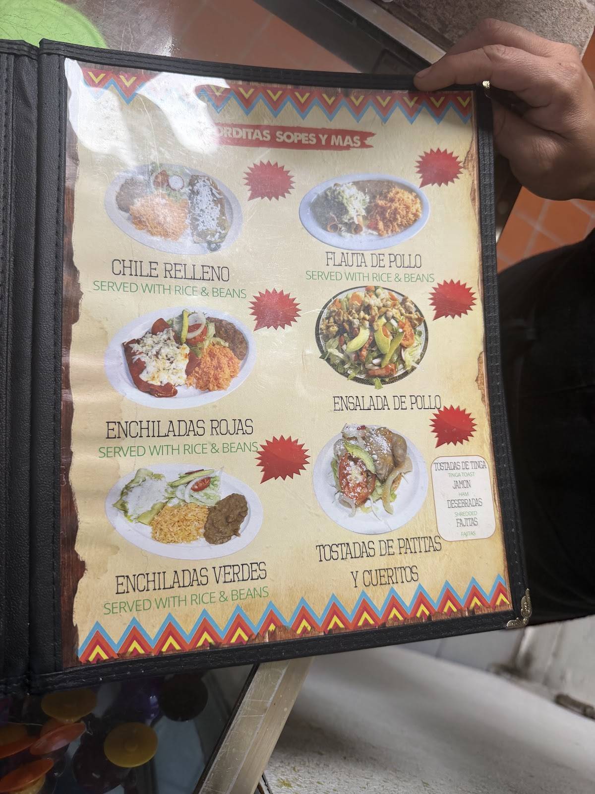 El Rinconcito Mexican Restaurant меню