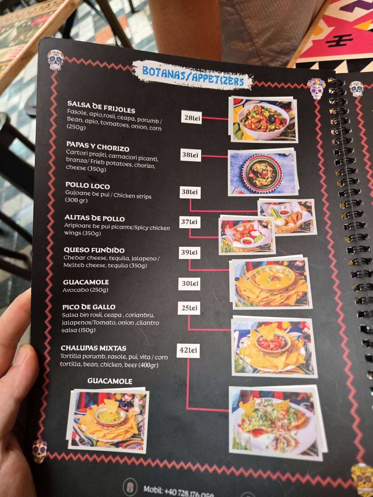El Torito - Mexican Restaurant Bucharest меню