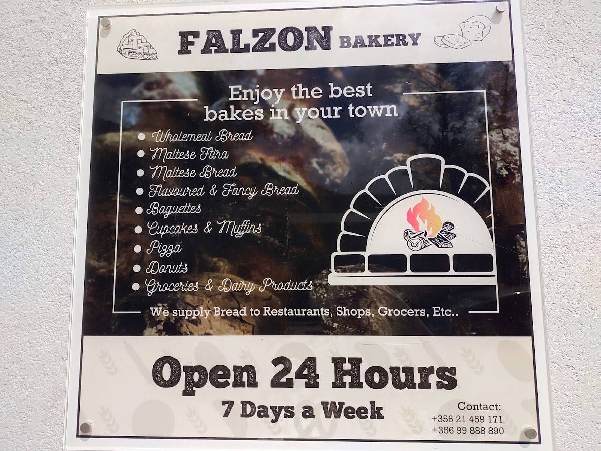 Falzon Bakery - Rabat меню
