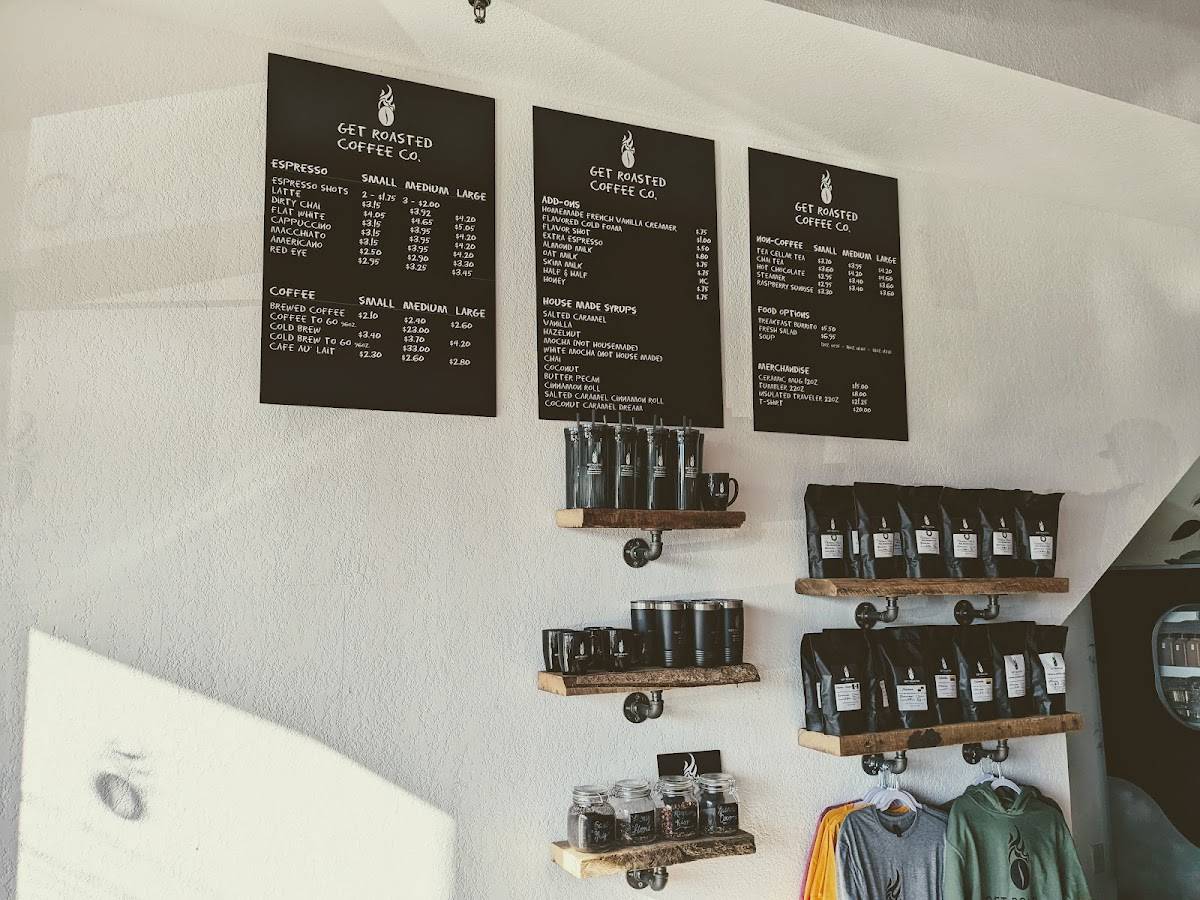 Get Roasted Coffee Company меню