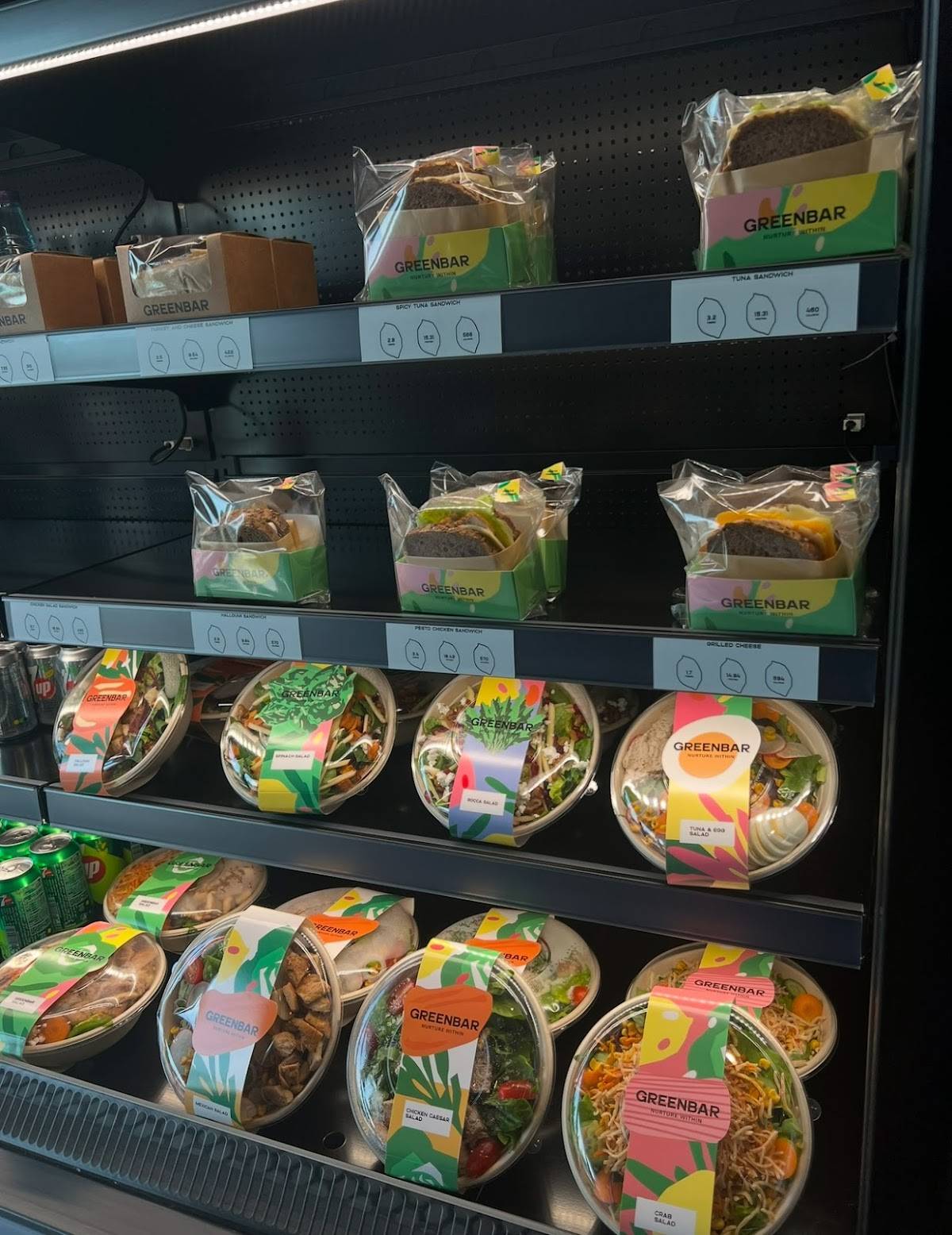GreenBar меню