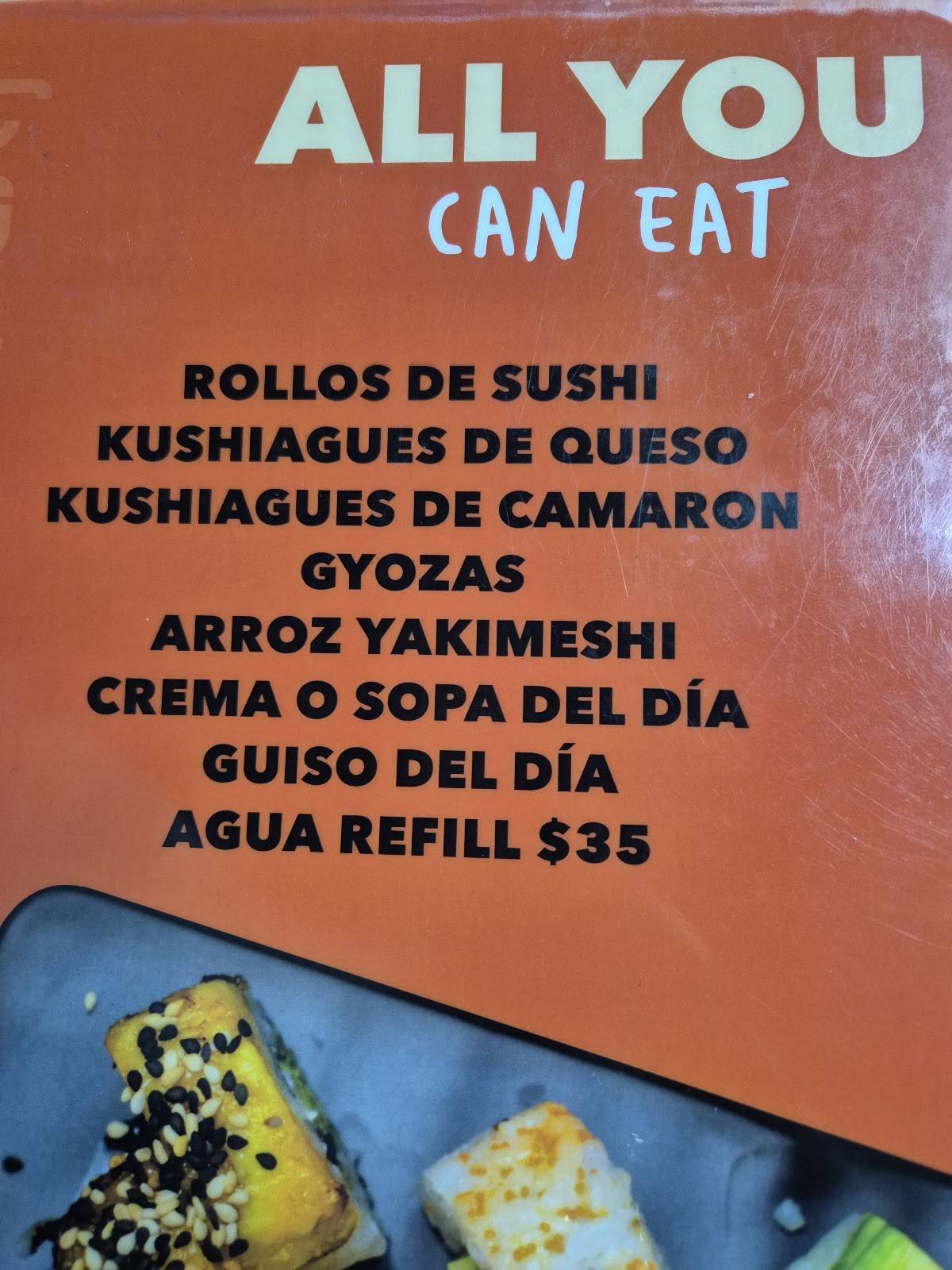 Groshi Express Las Américas меню