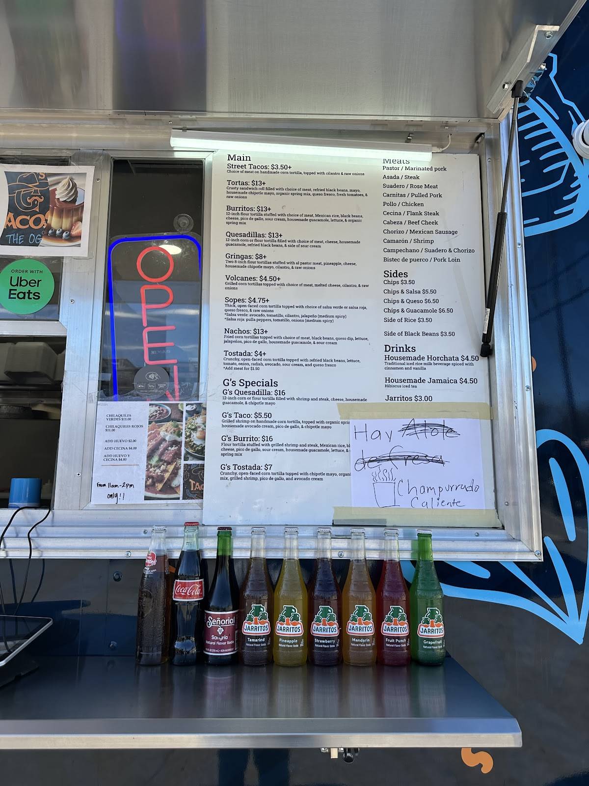 G’s Tacos меню