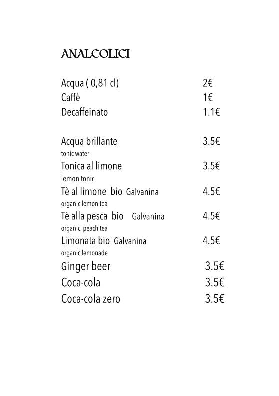 Innesto меню