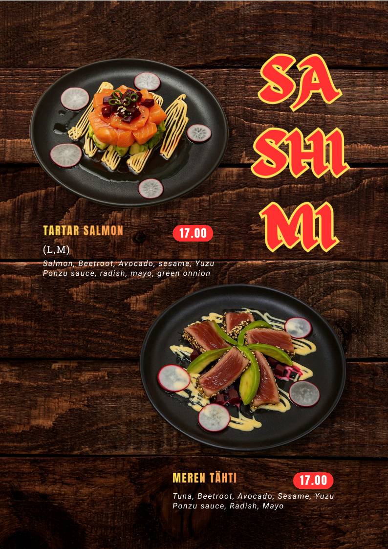 Kado Sushi меню