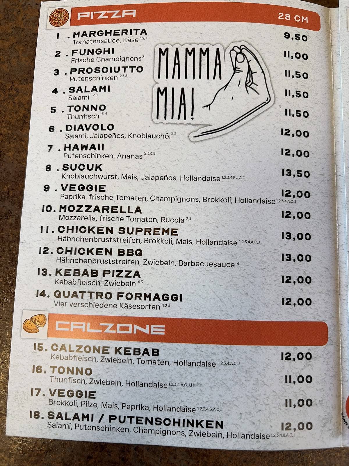 KebabZeit меню