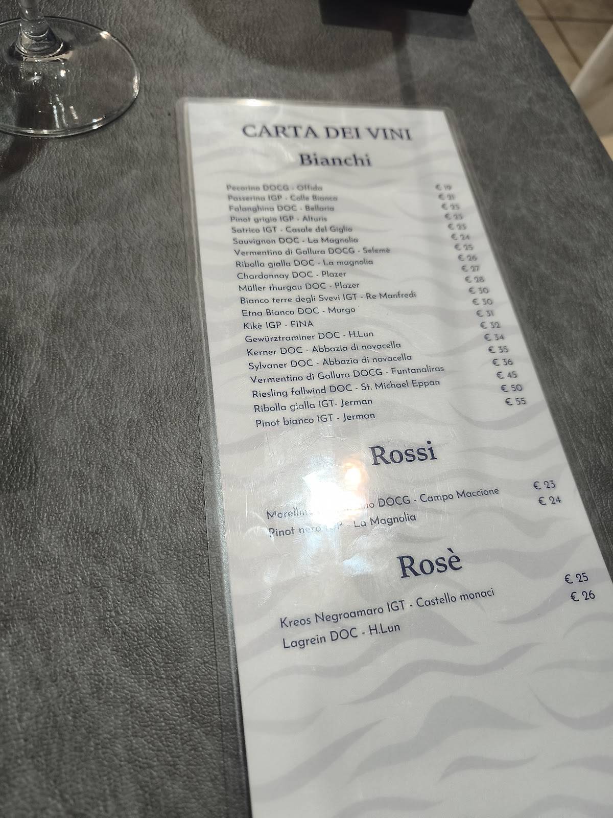 Mi Mar Ristorante меню