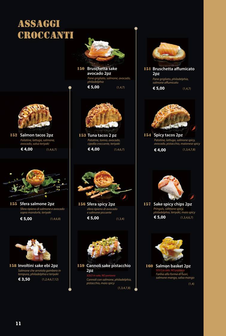 Moona Sushi меню