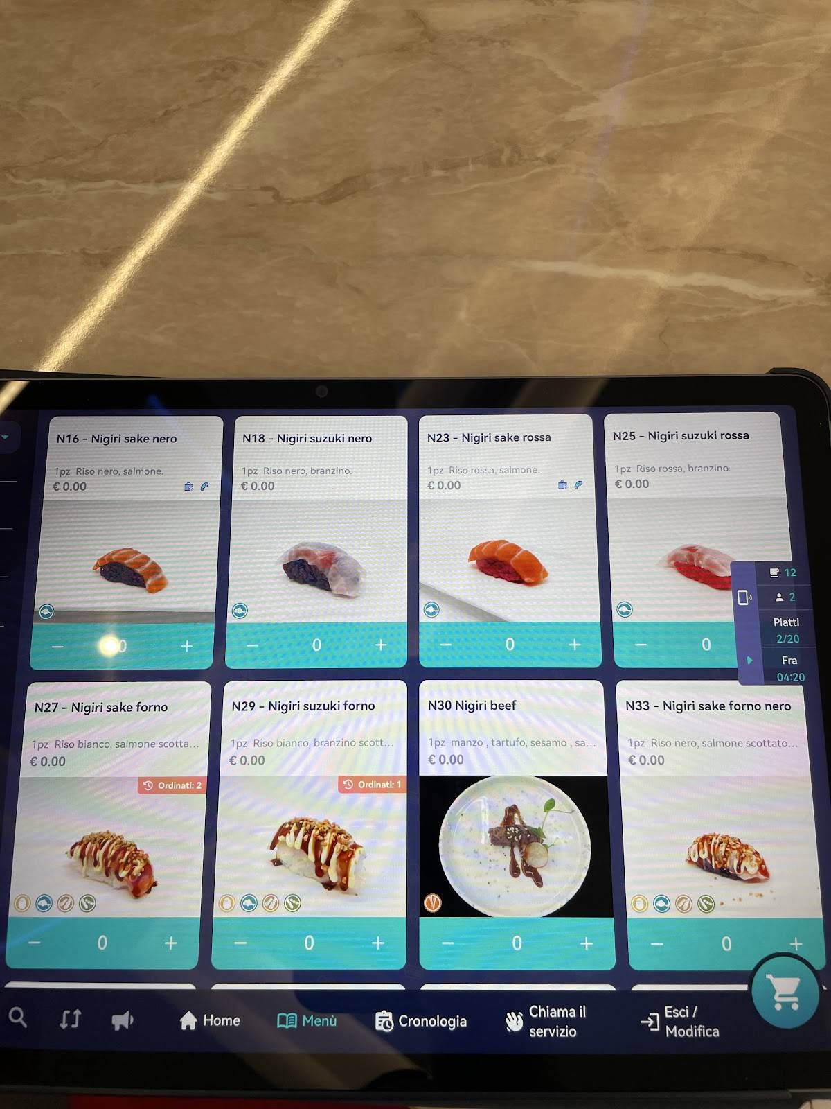 OvO SUSHI меню