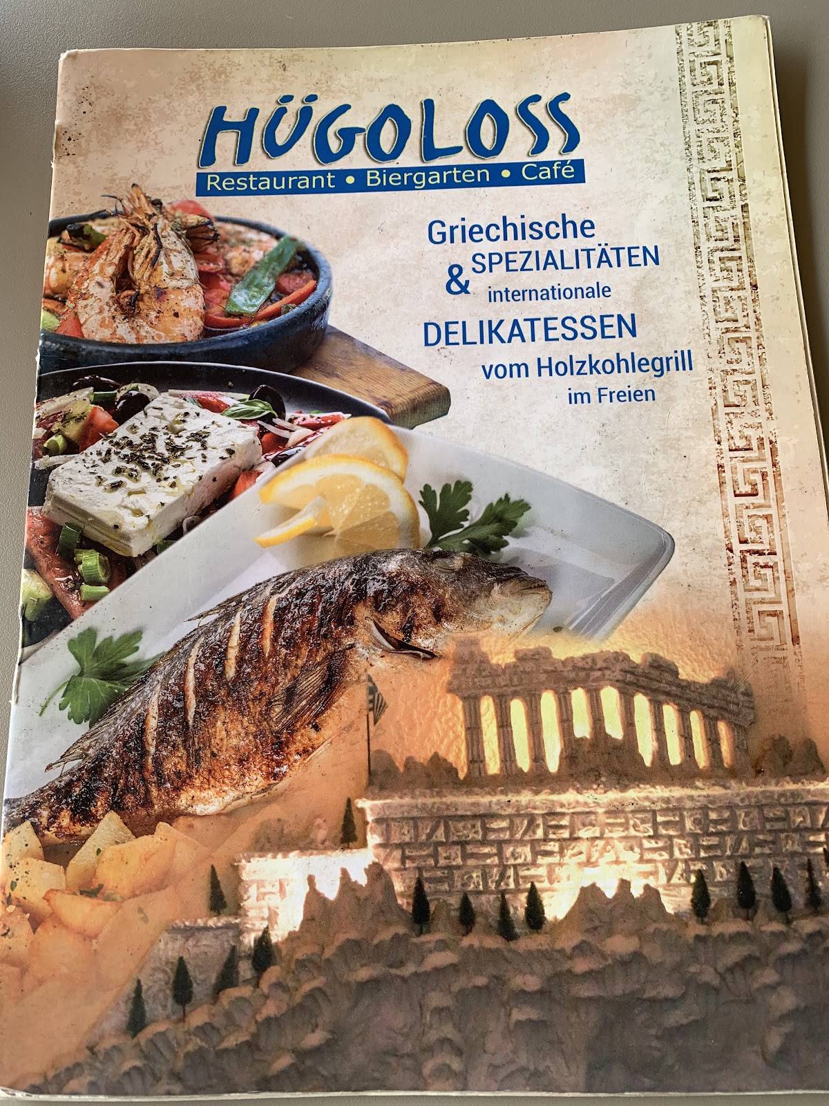 Restaurant Hügoloss меню