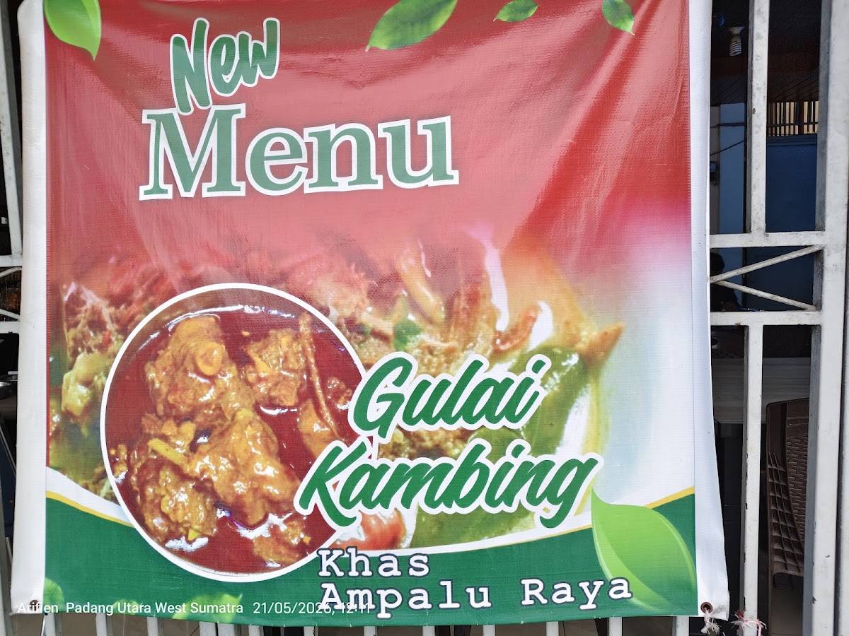 Rumah Makan Ampalu Raya меню