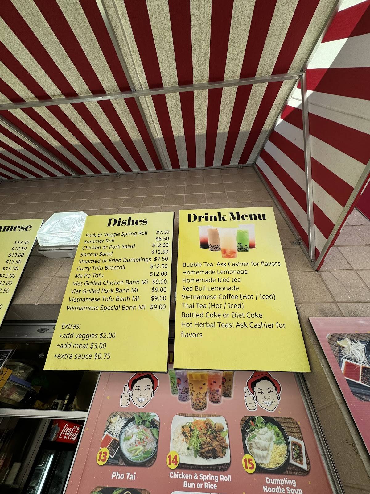 Tai's Vietnamese Food меню