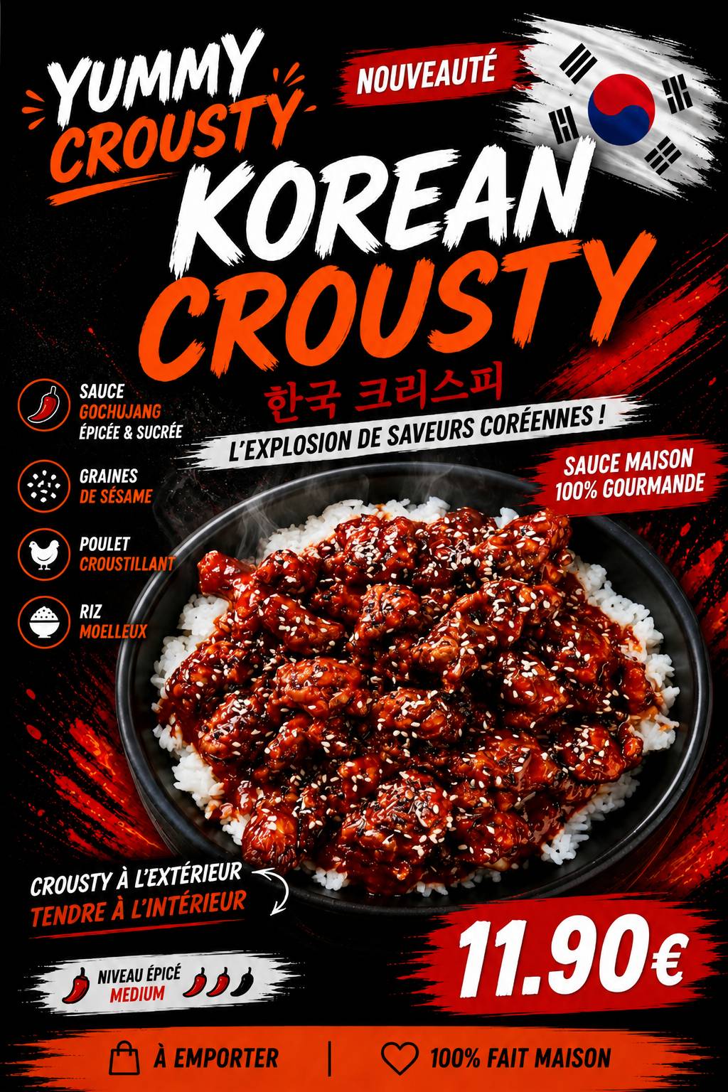 Yummy Crousty меню