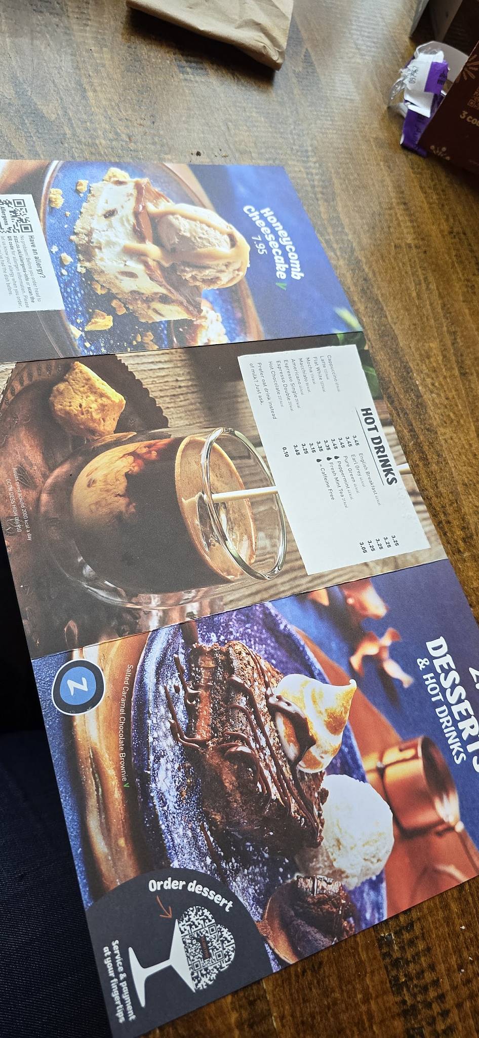 Zizzi - Greenwich меню